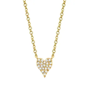 Diamond Heart Necklace 4690123