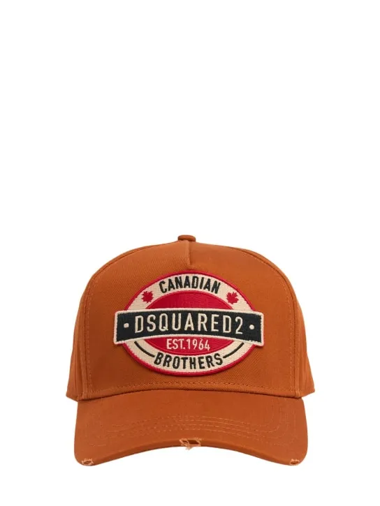 Dsquared2   Canadian Brothers cotton baseball hat 