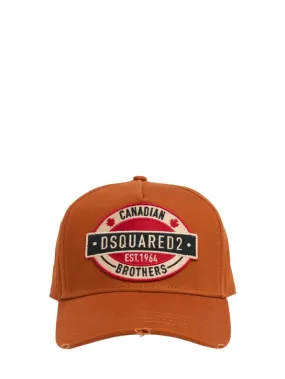 Dsquared2   Canadian Brothers cotton baseball hat 