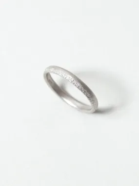 Edge Cast Platinum Wedding Band