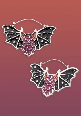 Elysium Bat | PLUG HOOP EARRINGS