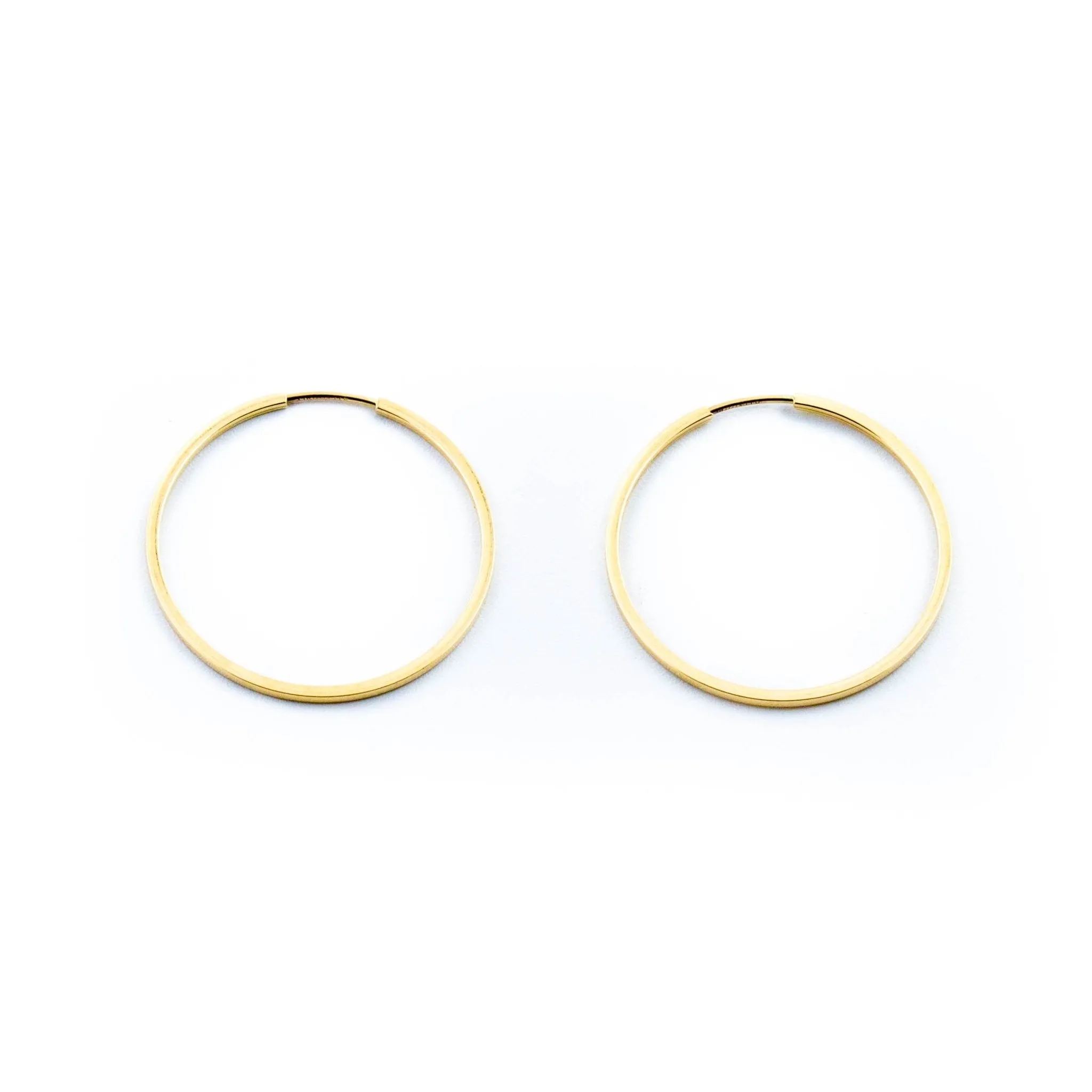 Everyday 10kt  Gold Hoops