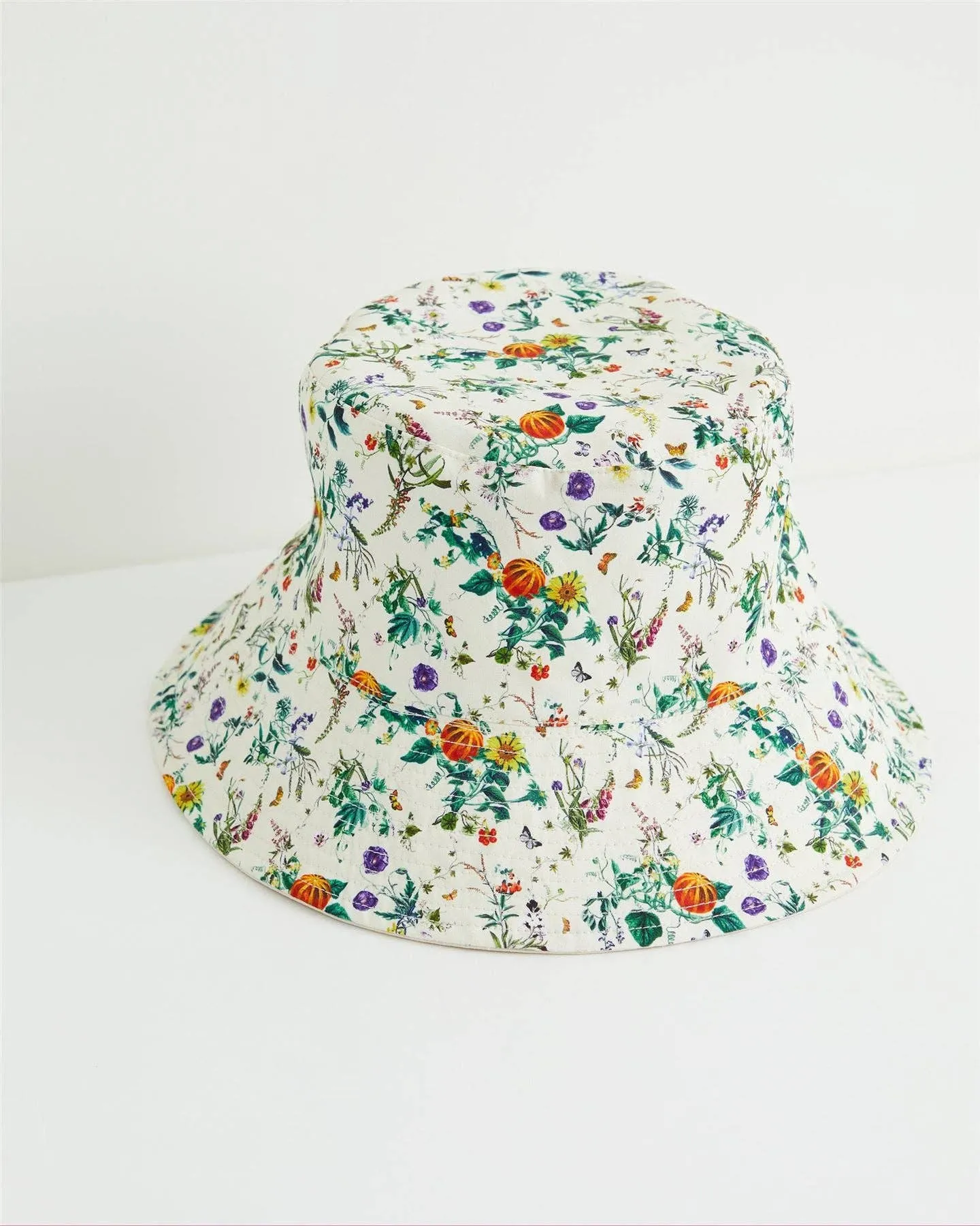 FABLE Pumpkin Ivory Bucket Hat