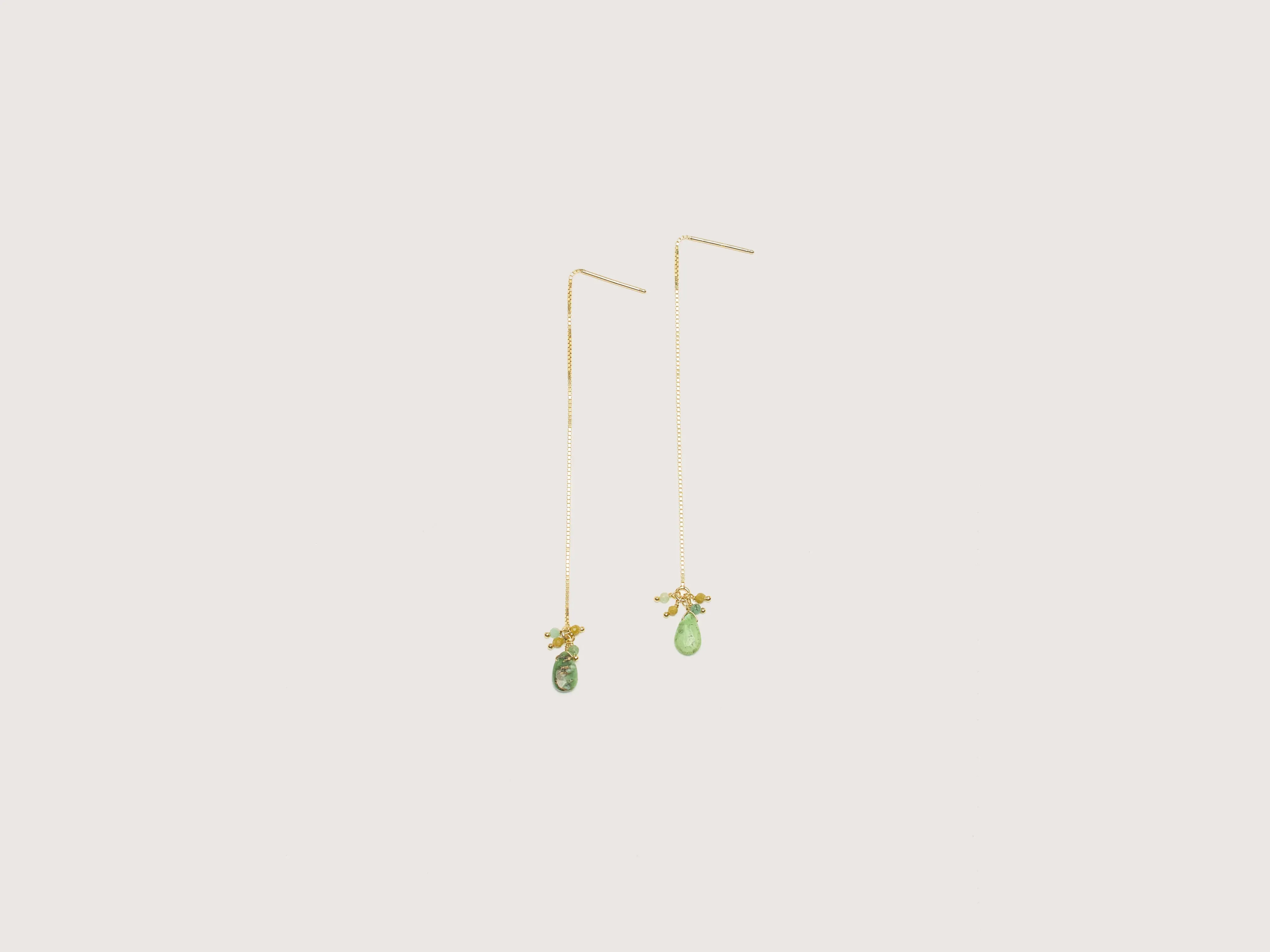 Filo Serpentina Earrings (242 / W / EMERALD)