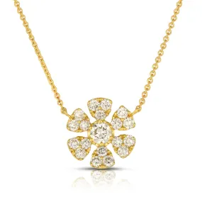 Floral Diamond Necklace