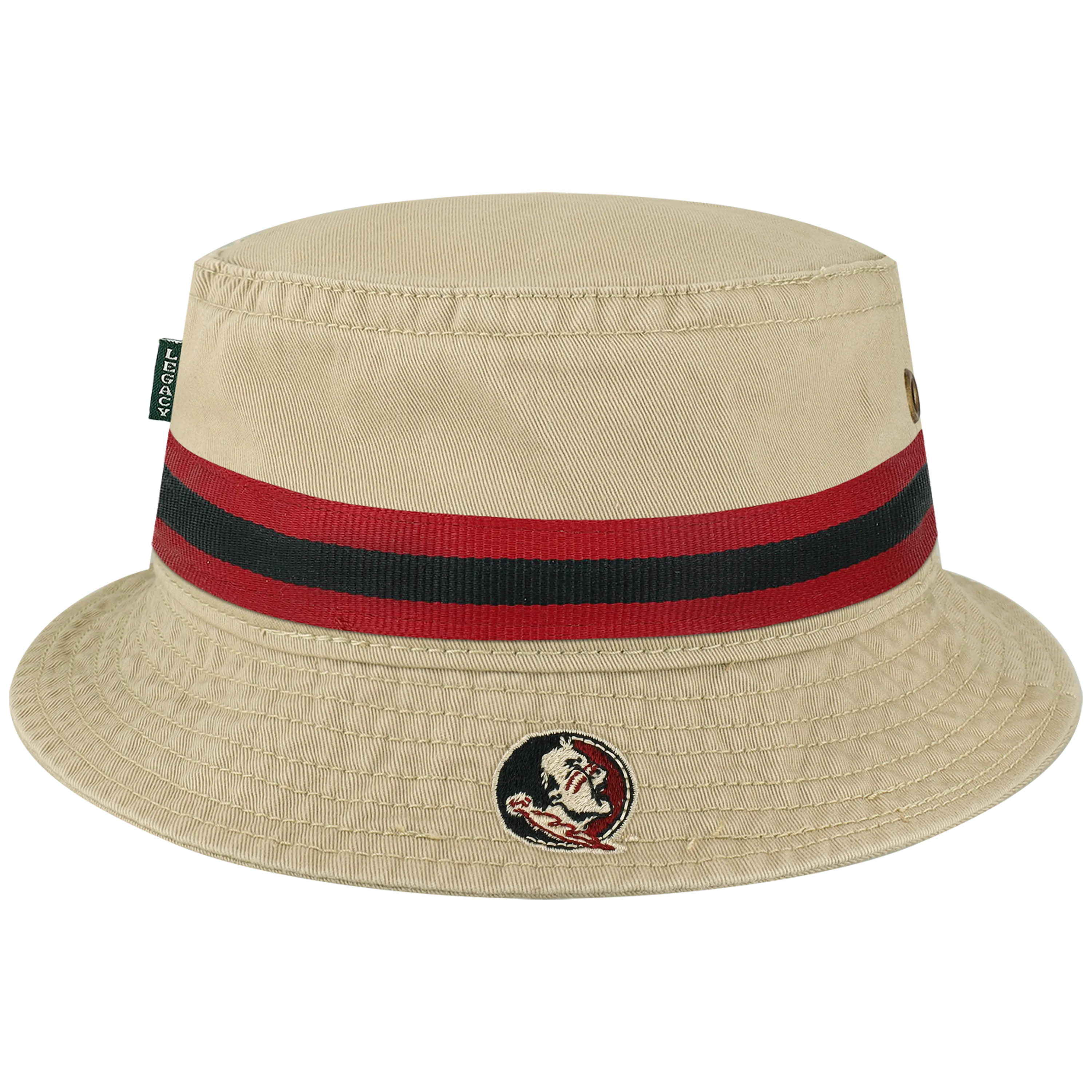 Florida State Seminoles Khaki Relaxed Twill Bucket Hat