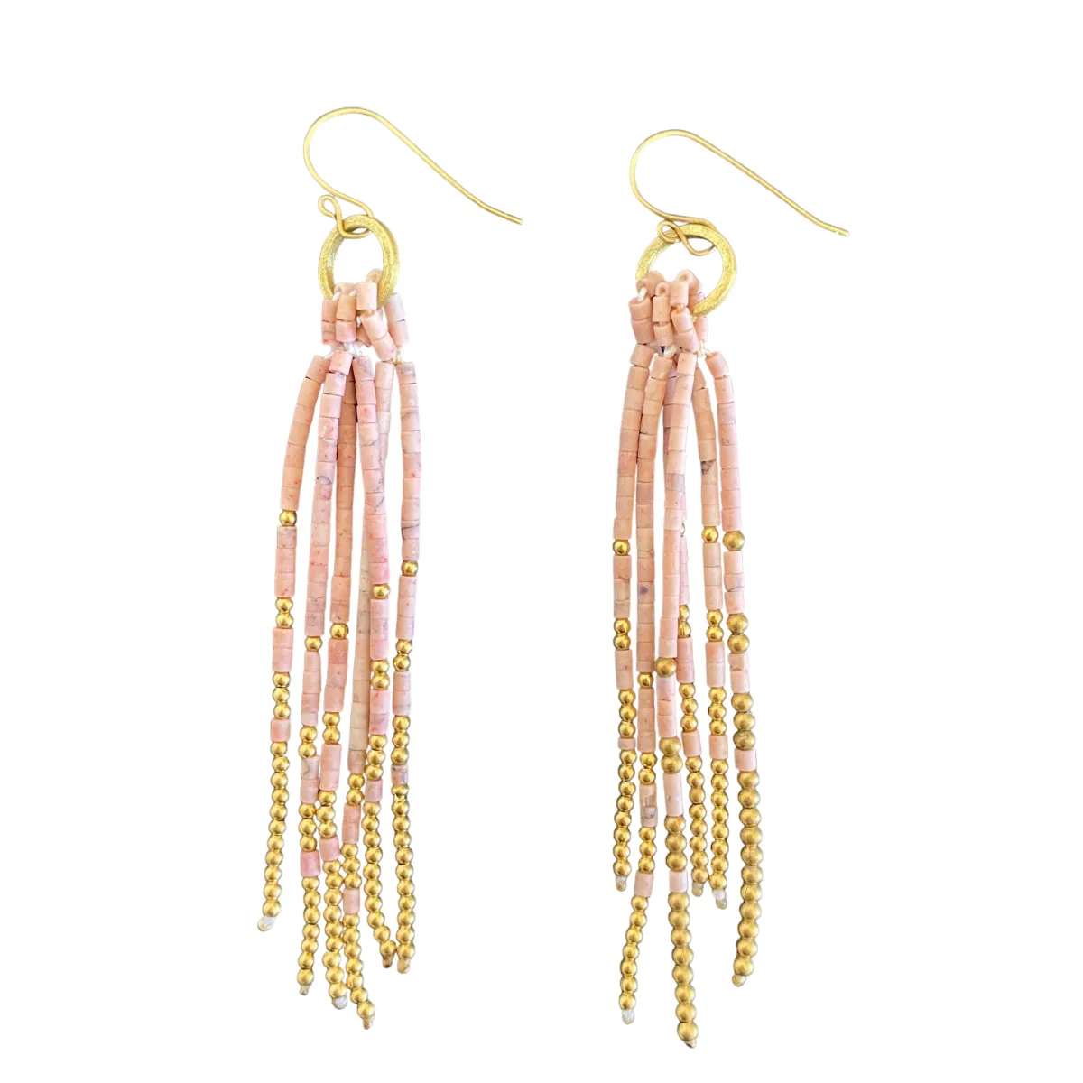 Fortune Jade Boho Dangly Earrings - Australia