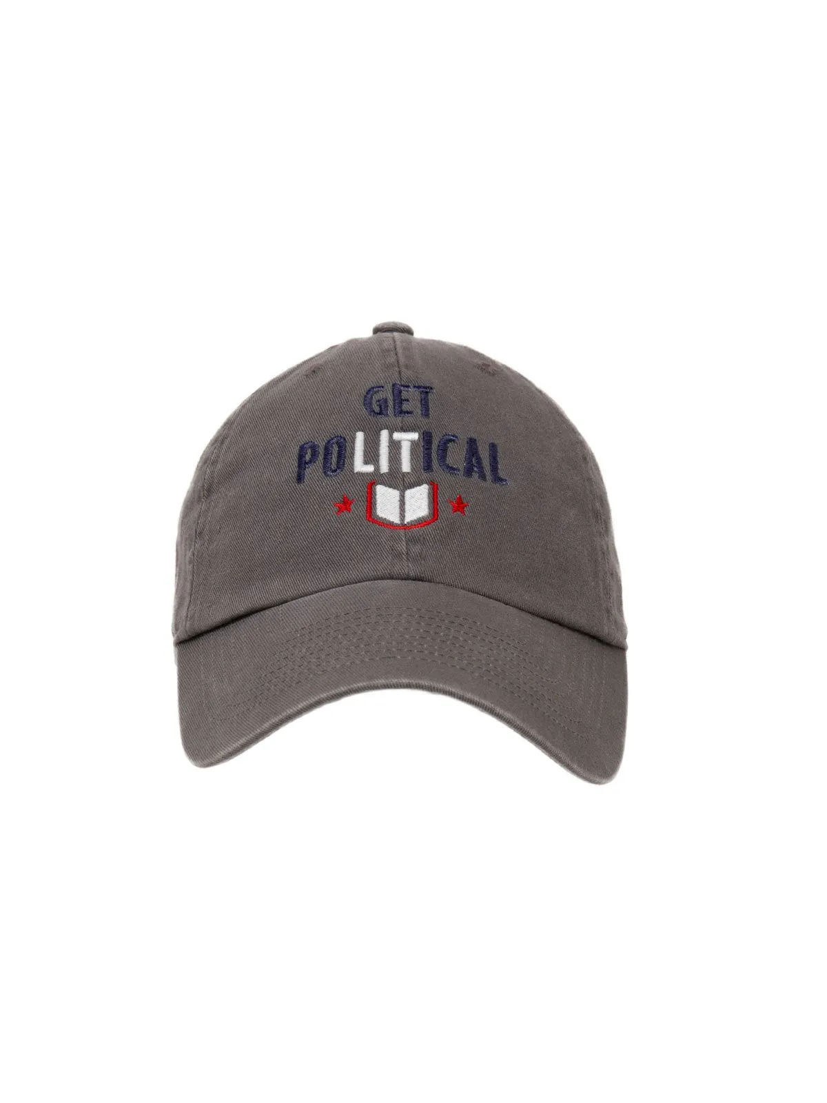 Get PoLITical cap (gray)