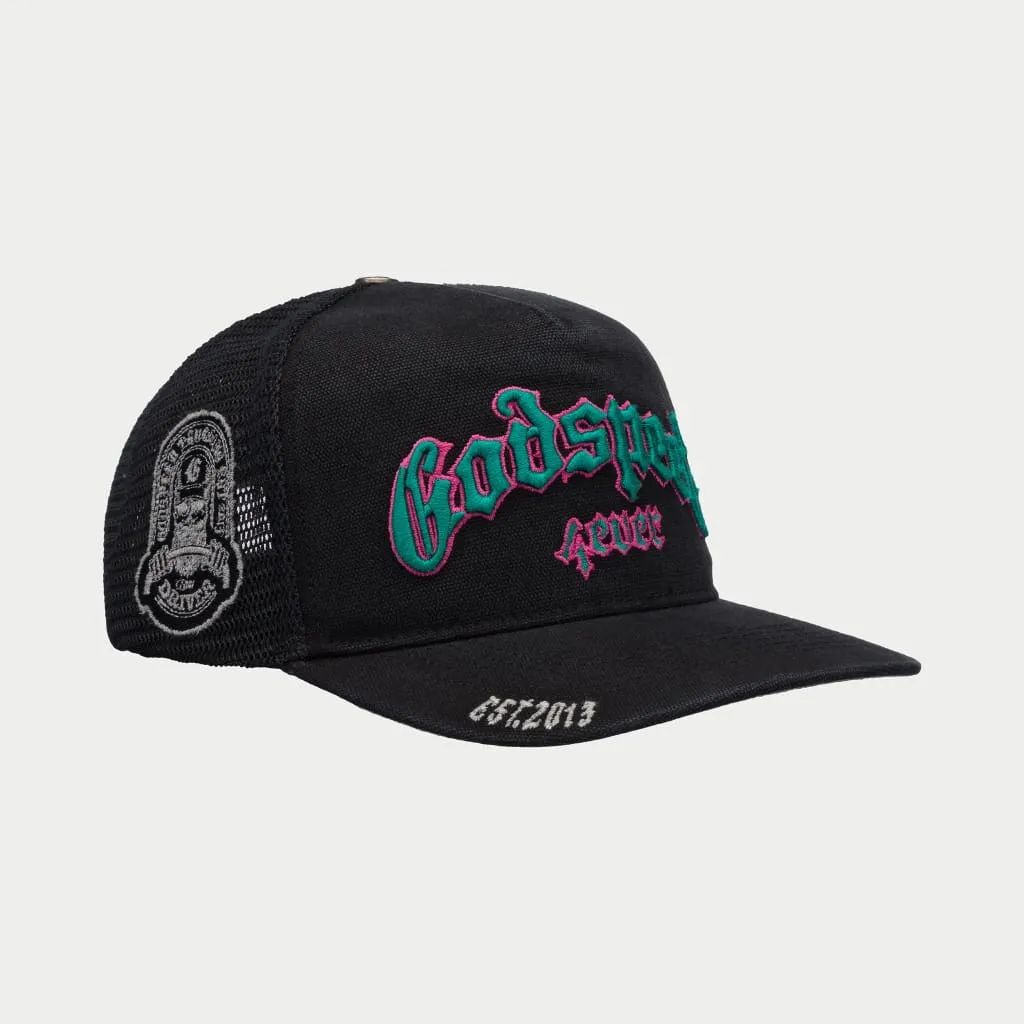 GODSPEED FOREVER TRUCKER HAT (MIA VICE)