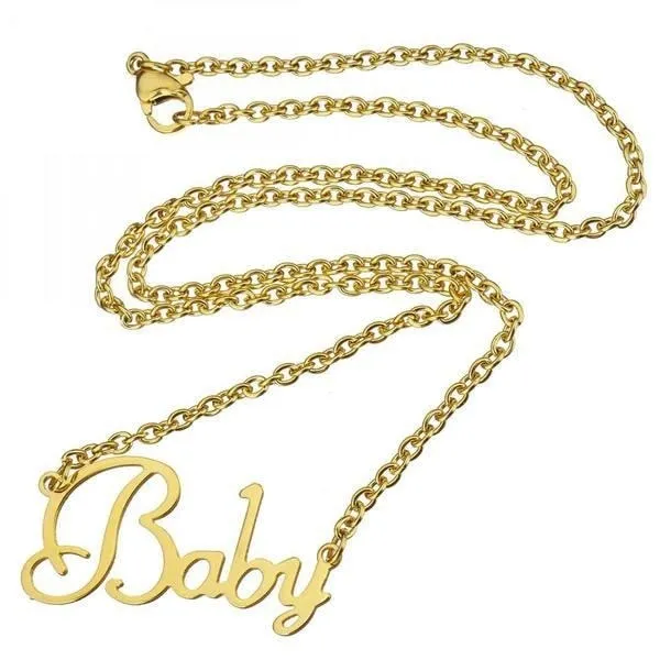 Gold Baby Necklace