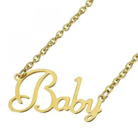 Gold Baby Necklace