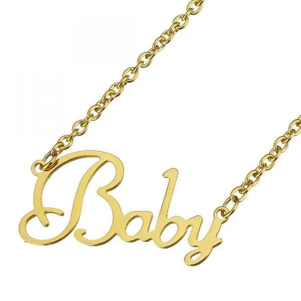 Gold Baby Necklace