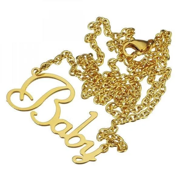 Gold Baby Necklace