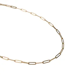 Gold Filled Rectangle XL Necklace