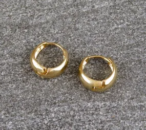 Gold Filled Tapered Hoops - Small