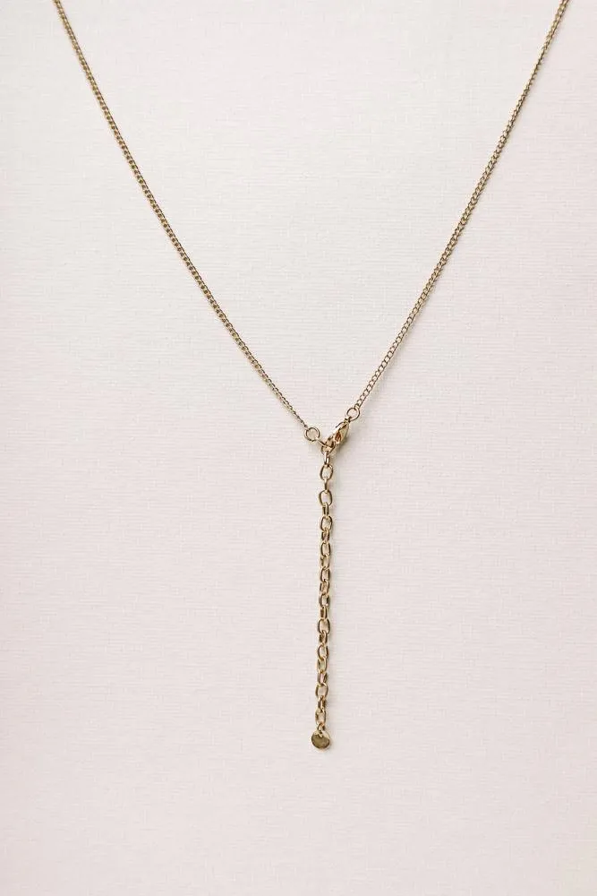 Gold Leaf Layering Necklace