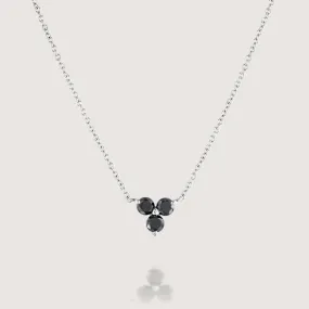 Grace Necklace Black Diamonds