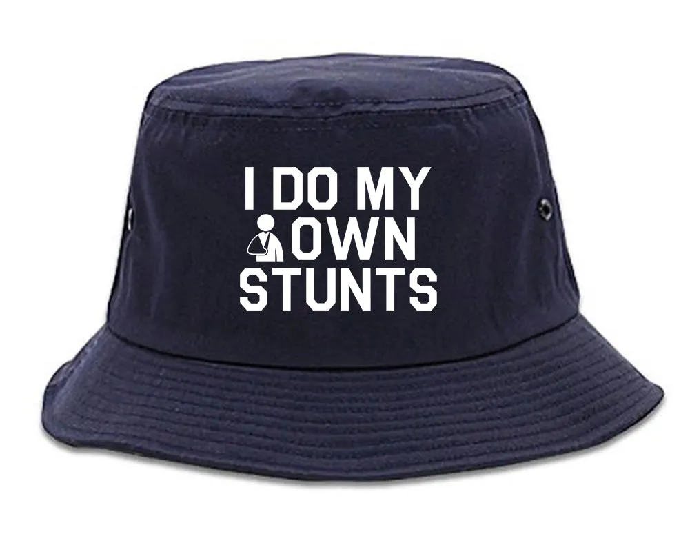 I Do My Own Stunts Broken Arm Mens Bucket Hat