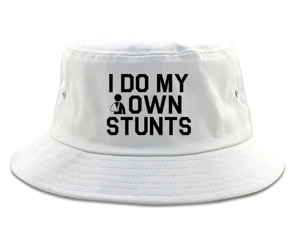 I Do My Own Stunts Broken Arm Mens Bucket Hat