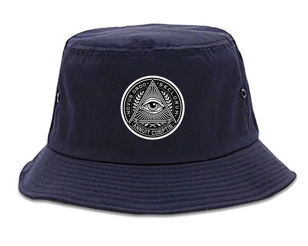 Illuminati Eye Triangle Bucket Hat