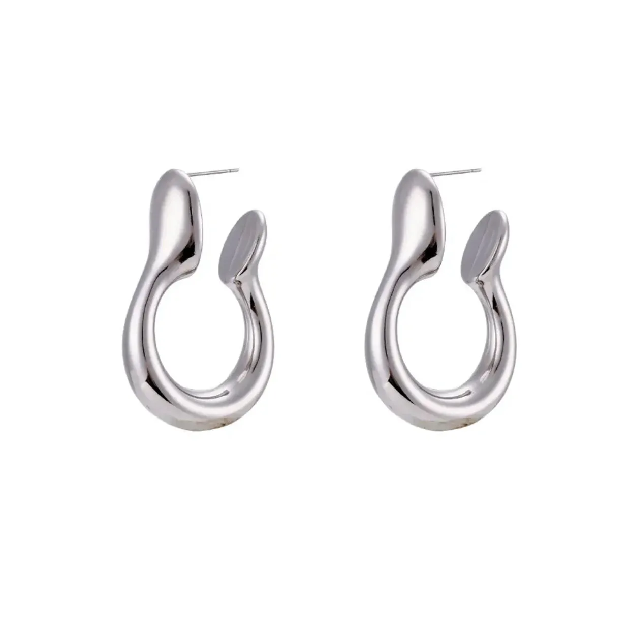 Isha Statement Hoop Earrings