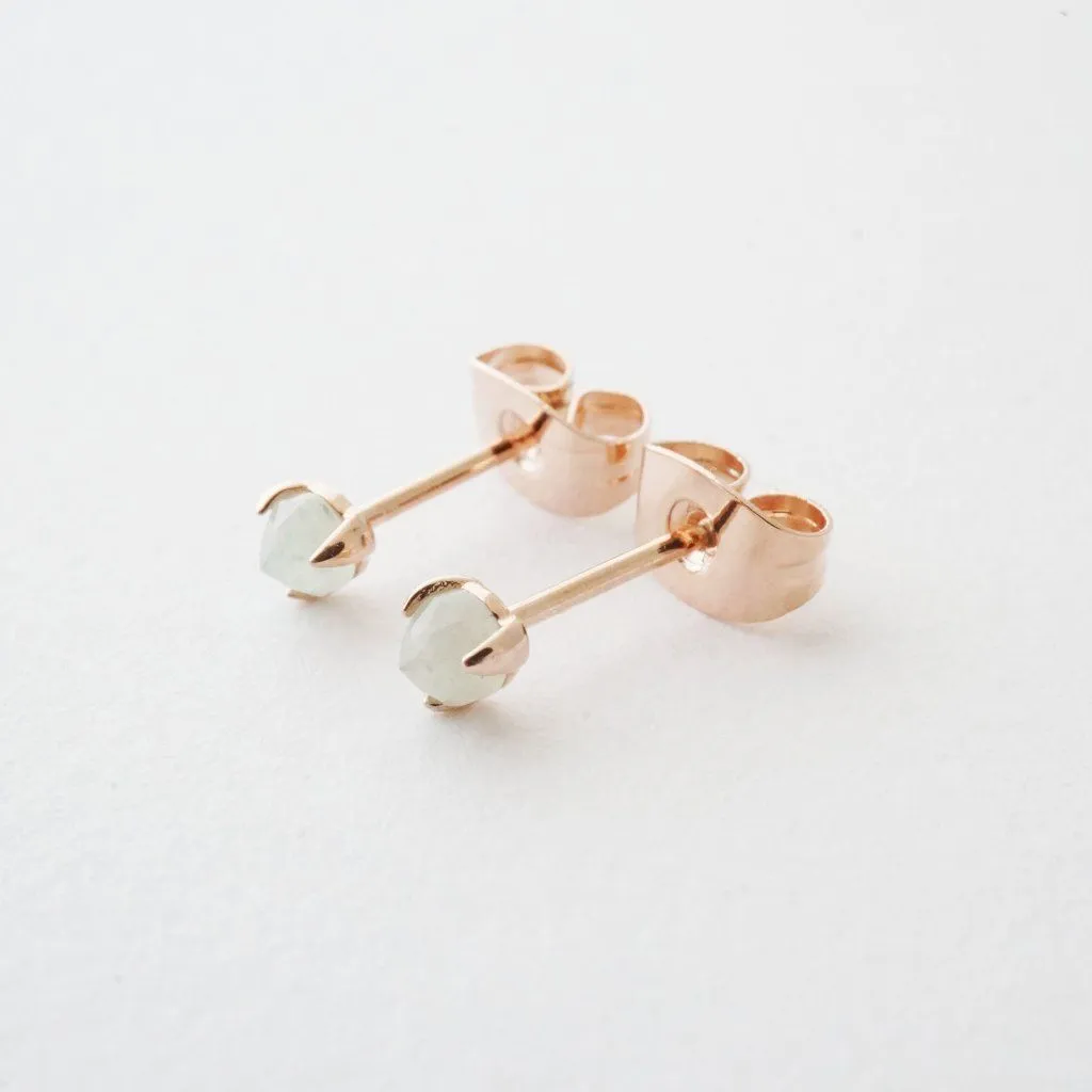 Jade Point Solitaire Studs