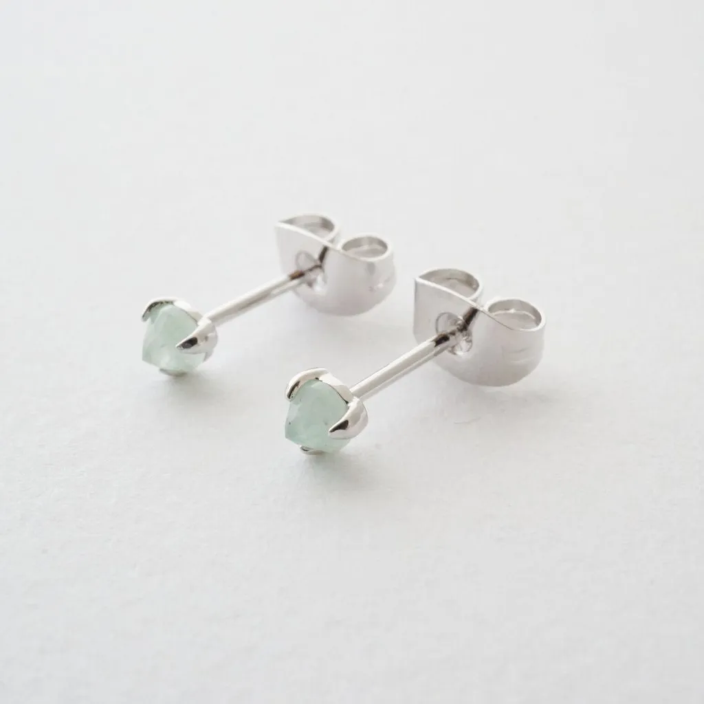 Jade Point Solitaire Studs