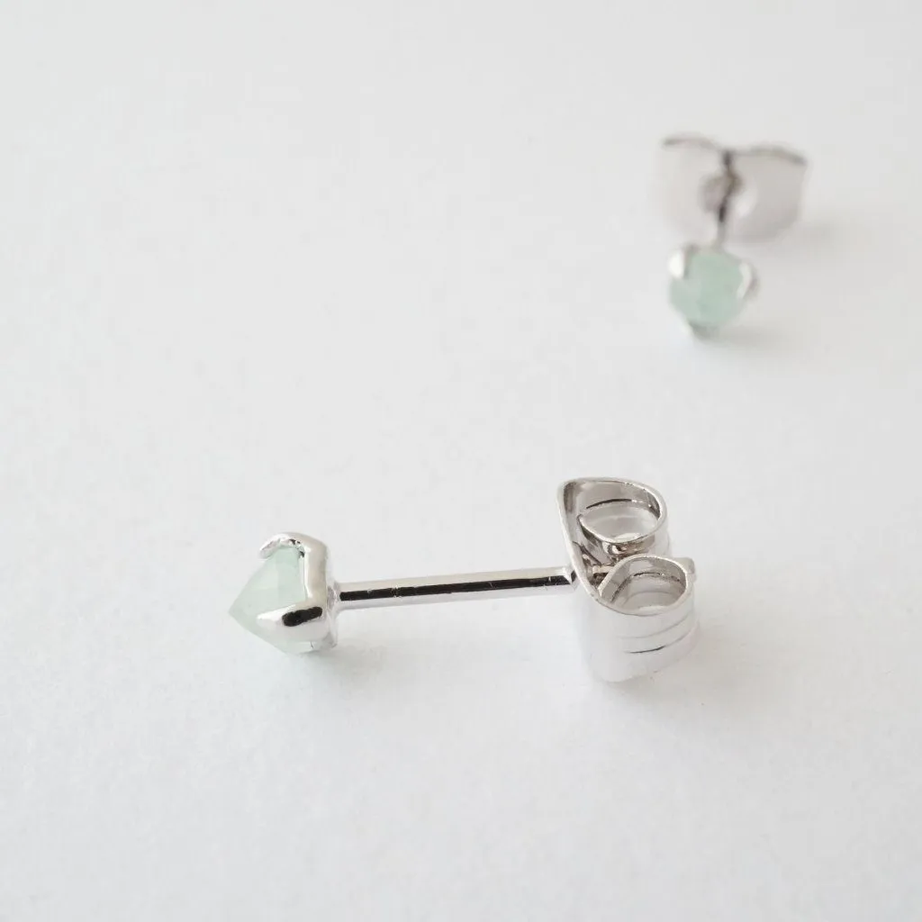 Jade Point Solitaire Studs