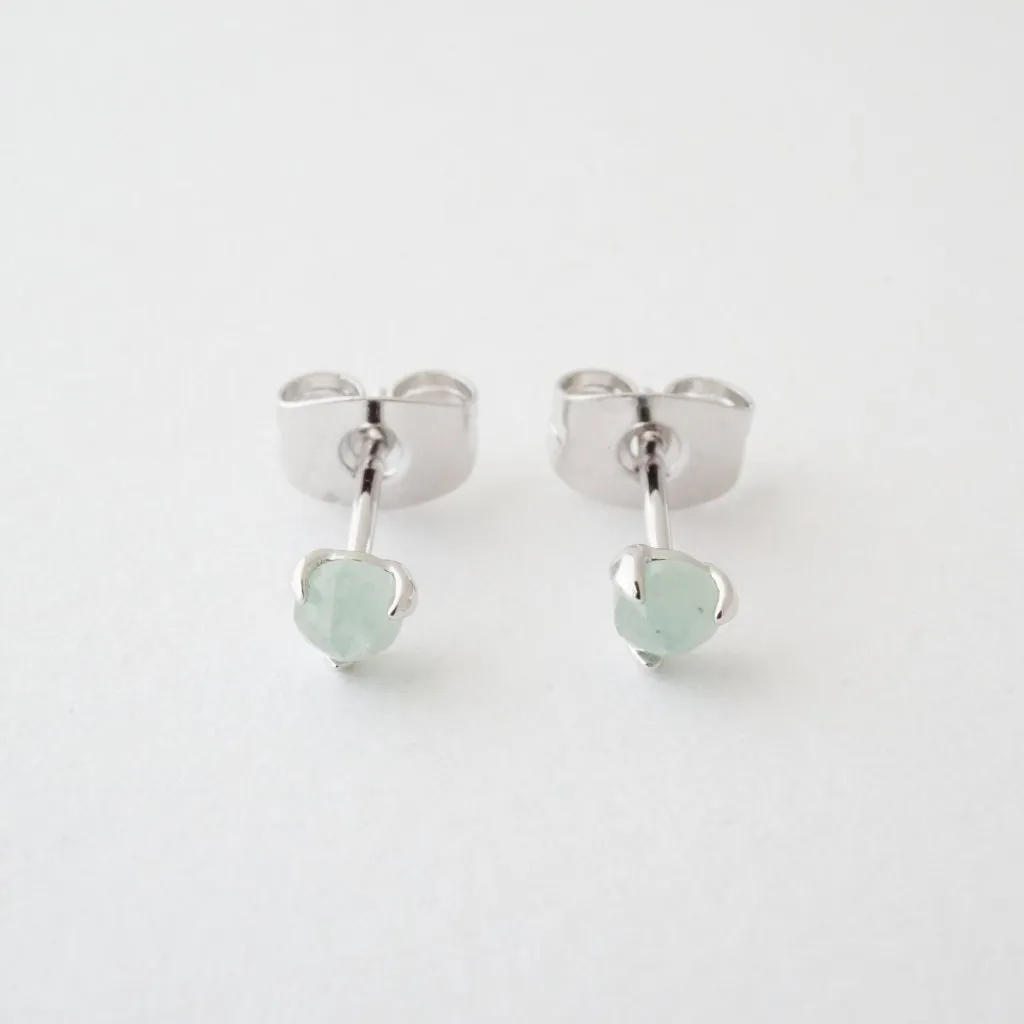 Jade Point Solitaire Studs