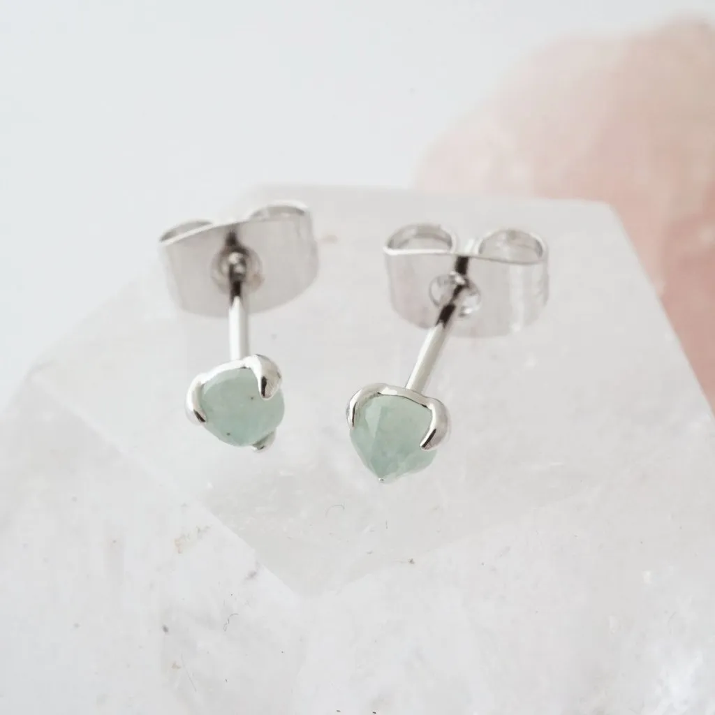 Jade Point Solitaire Studs