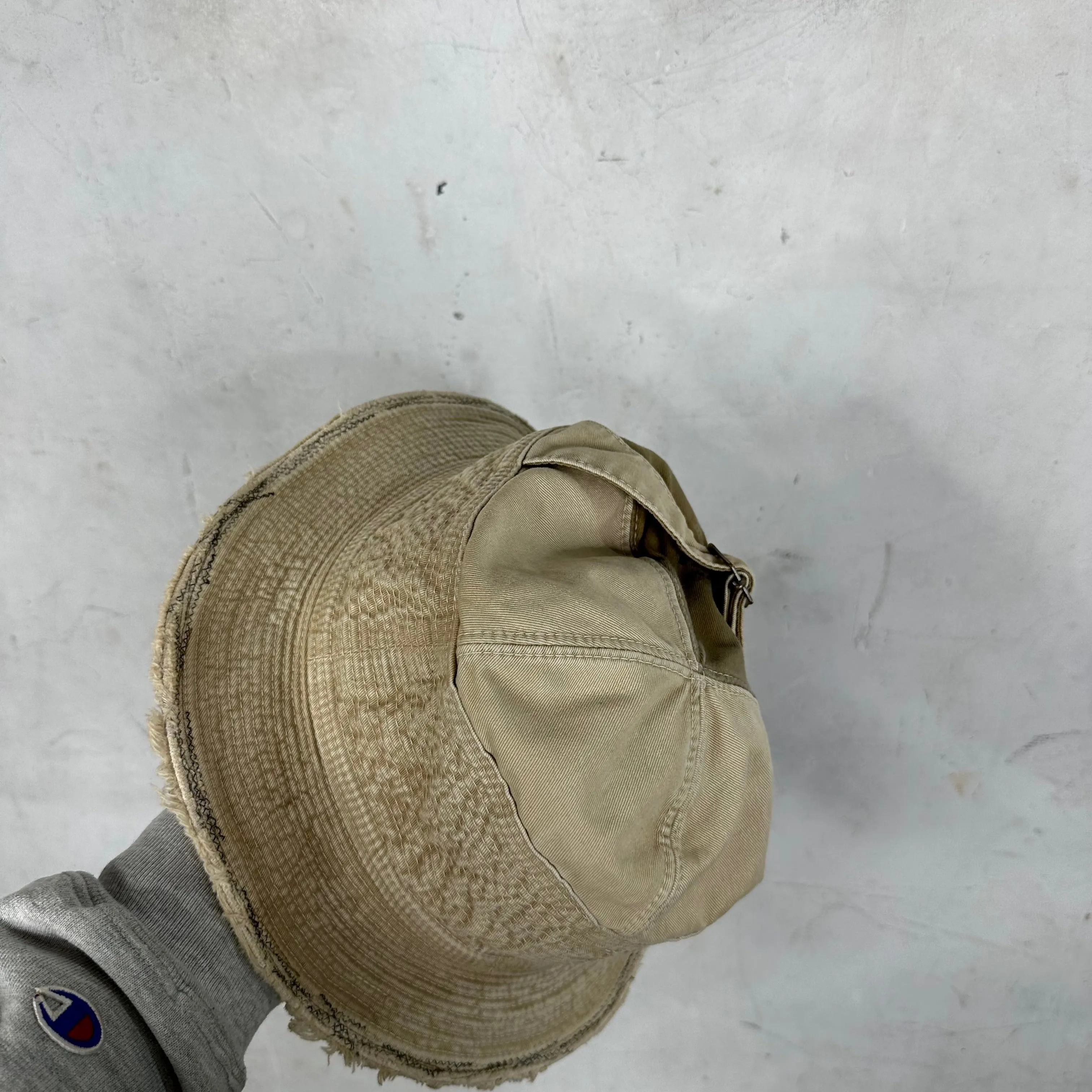 Kapital Old Man & Sea Sand Bucket Hat