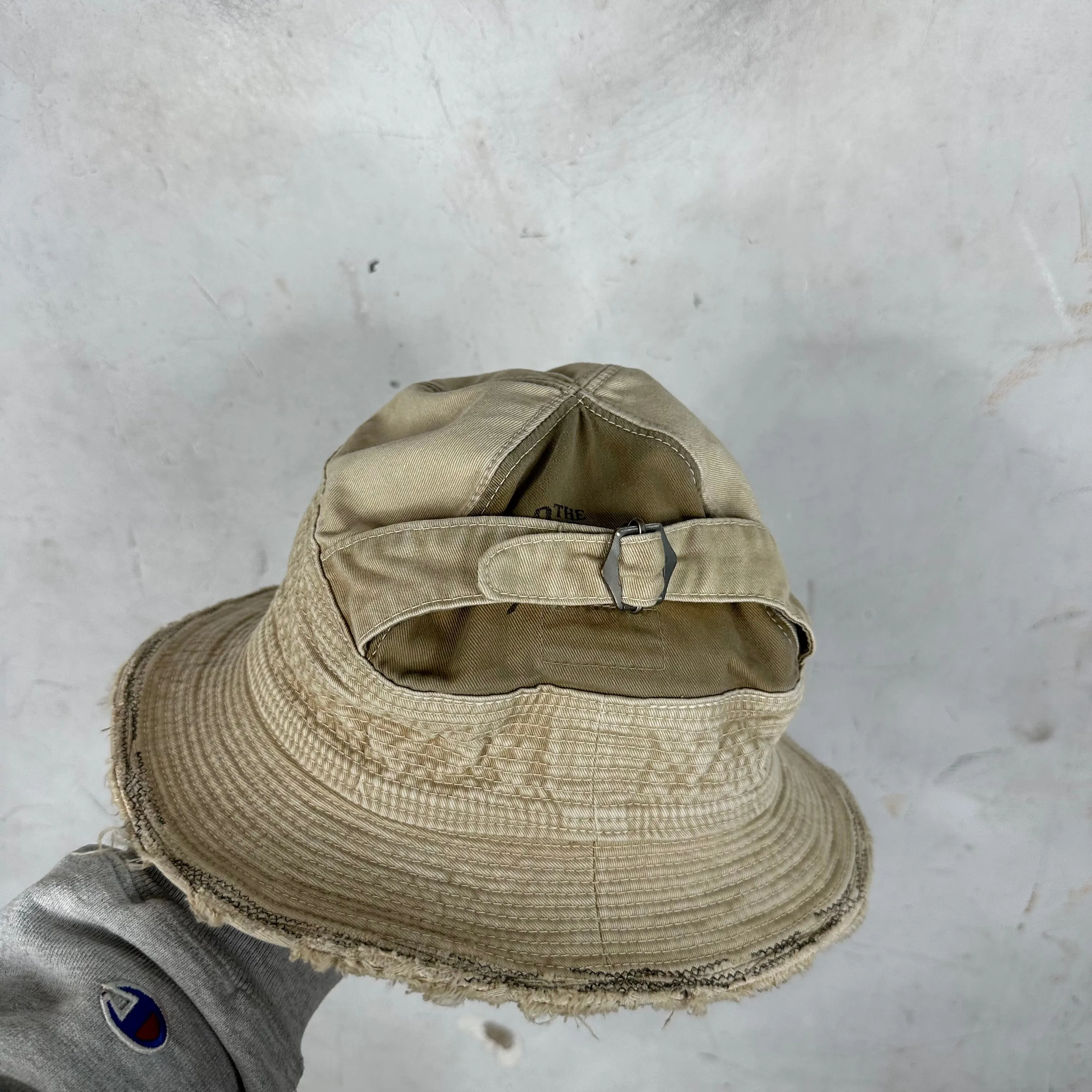 Kapital Old Man & Sea Sand Bucket Hat