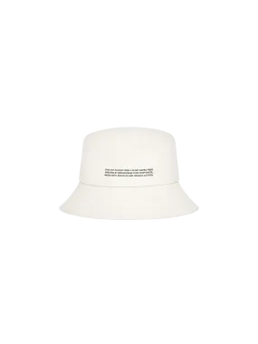 Kids Oilseed Hemp Canvas Bucket Hat—ecru ivory