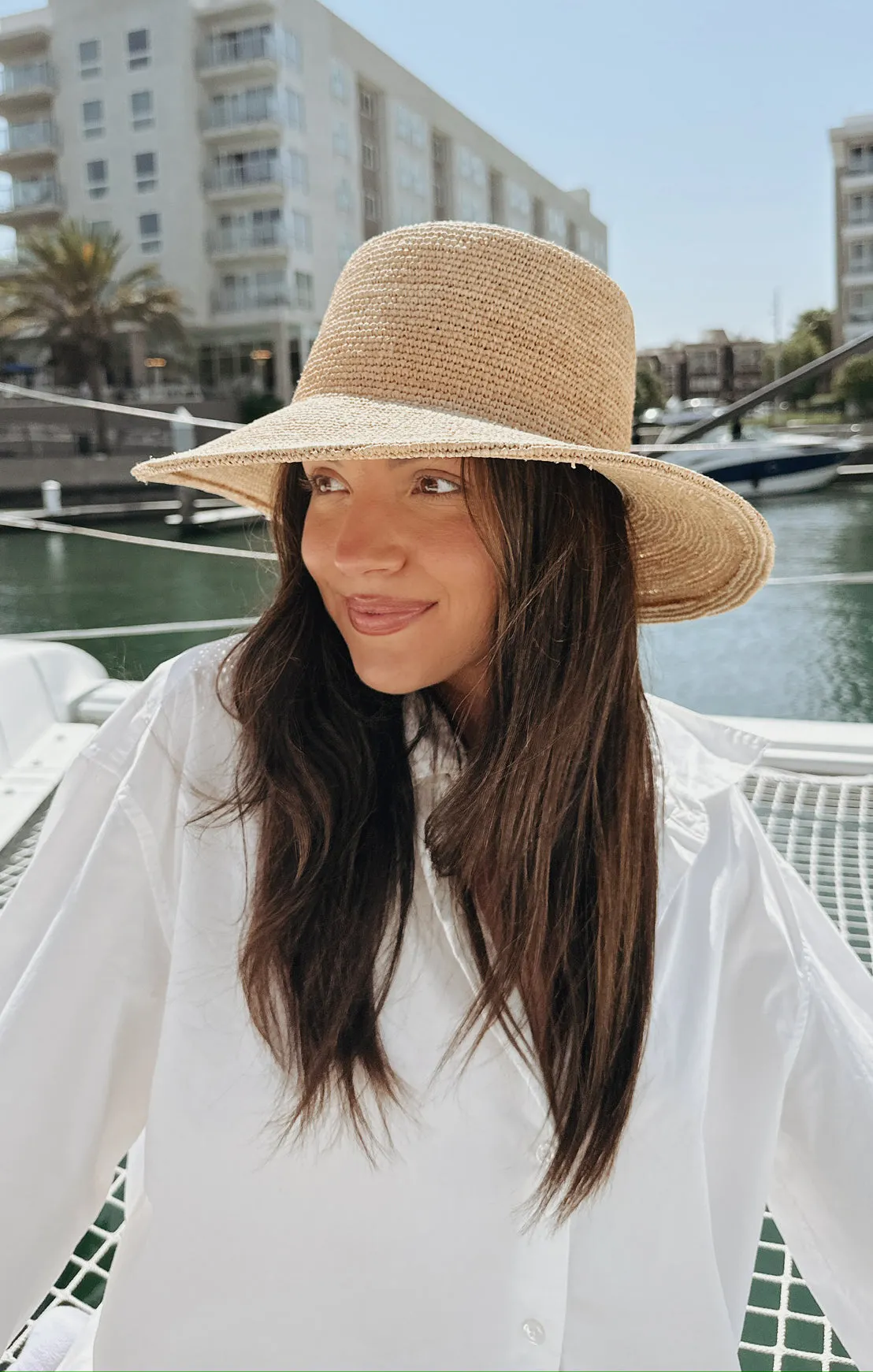 Lack of Color The Wide Inca Bucket Hat ~ Natural