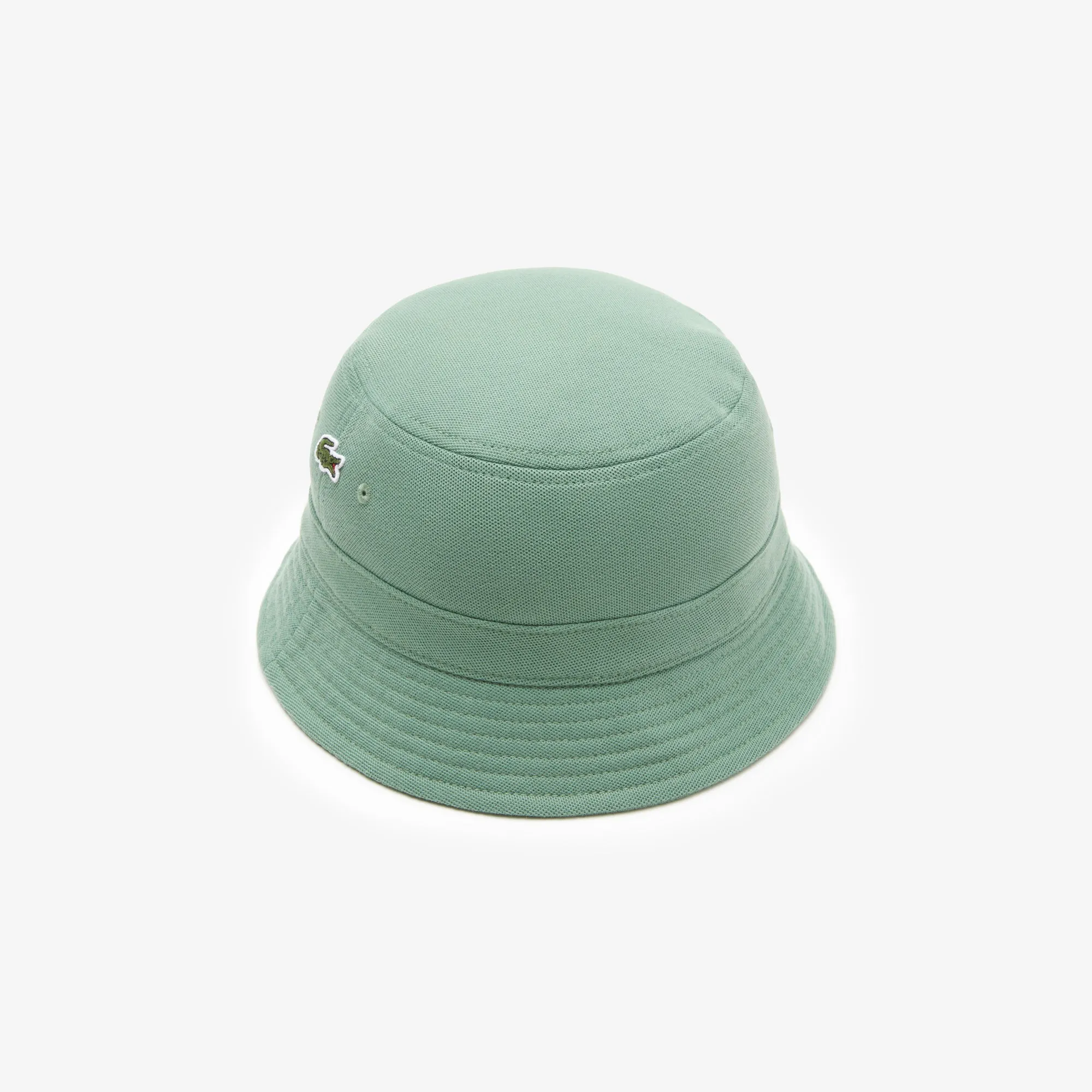 Lacoste Unisex Organic Cotton Bucket Hat Ash Tree RK2056 KX5