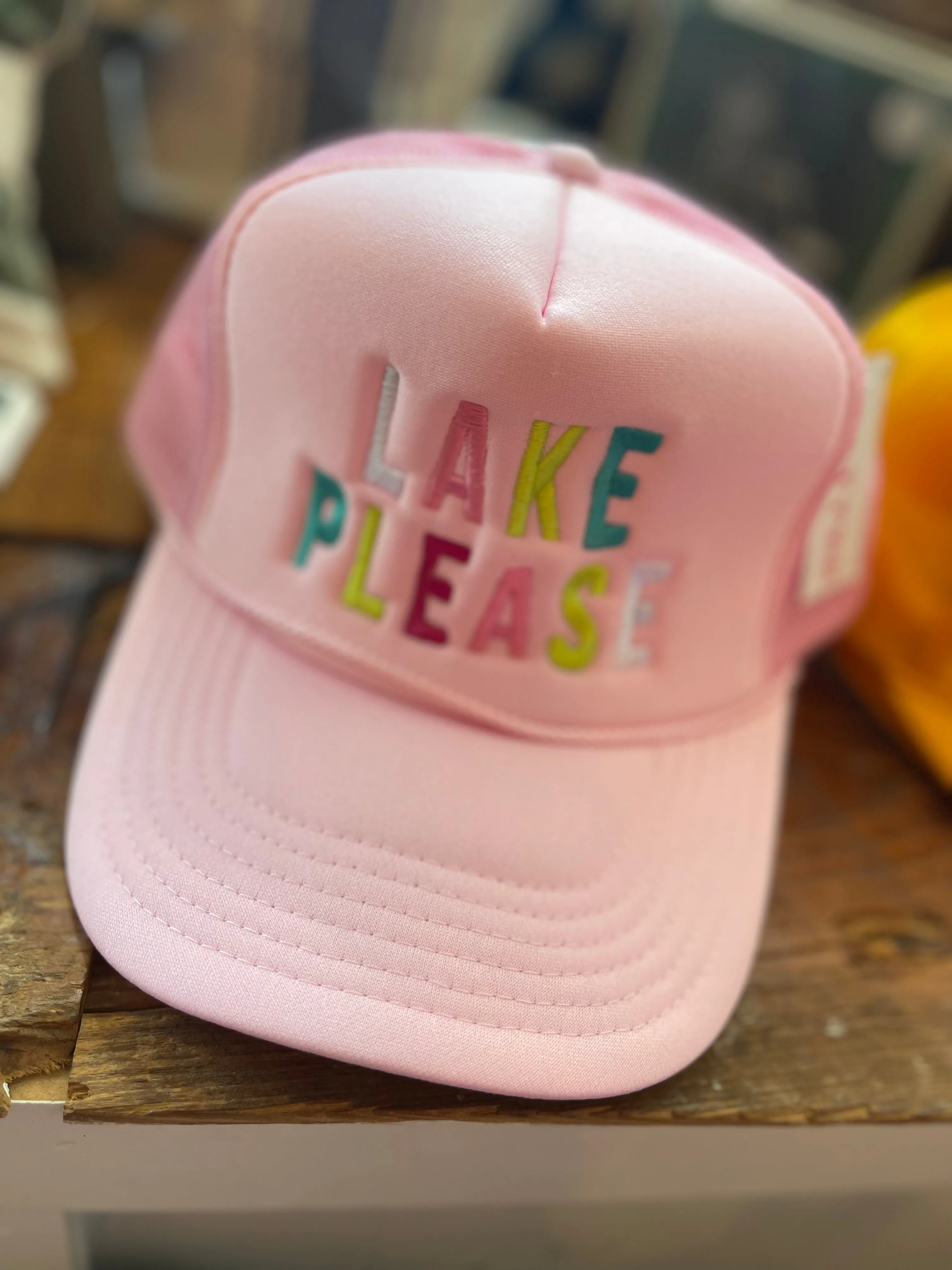 Lake Please Foam Trucker Hat