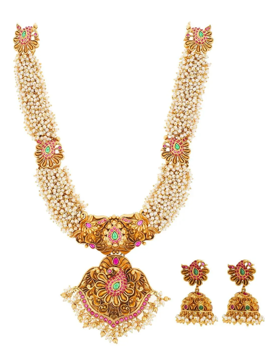 Lakshmi Gutta Pusalu Haram Jewellery Set