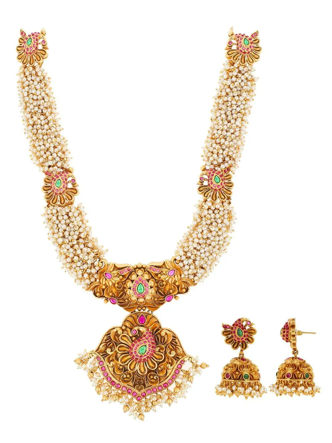 Lakshmi Gutta Pusalu Haram Jewellery Set