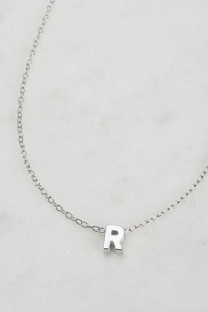 Letter Necklace R