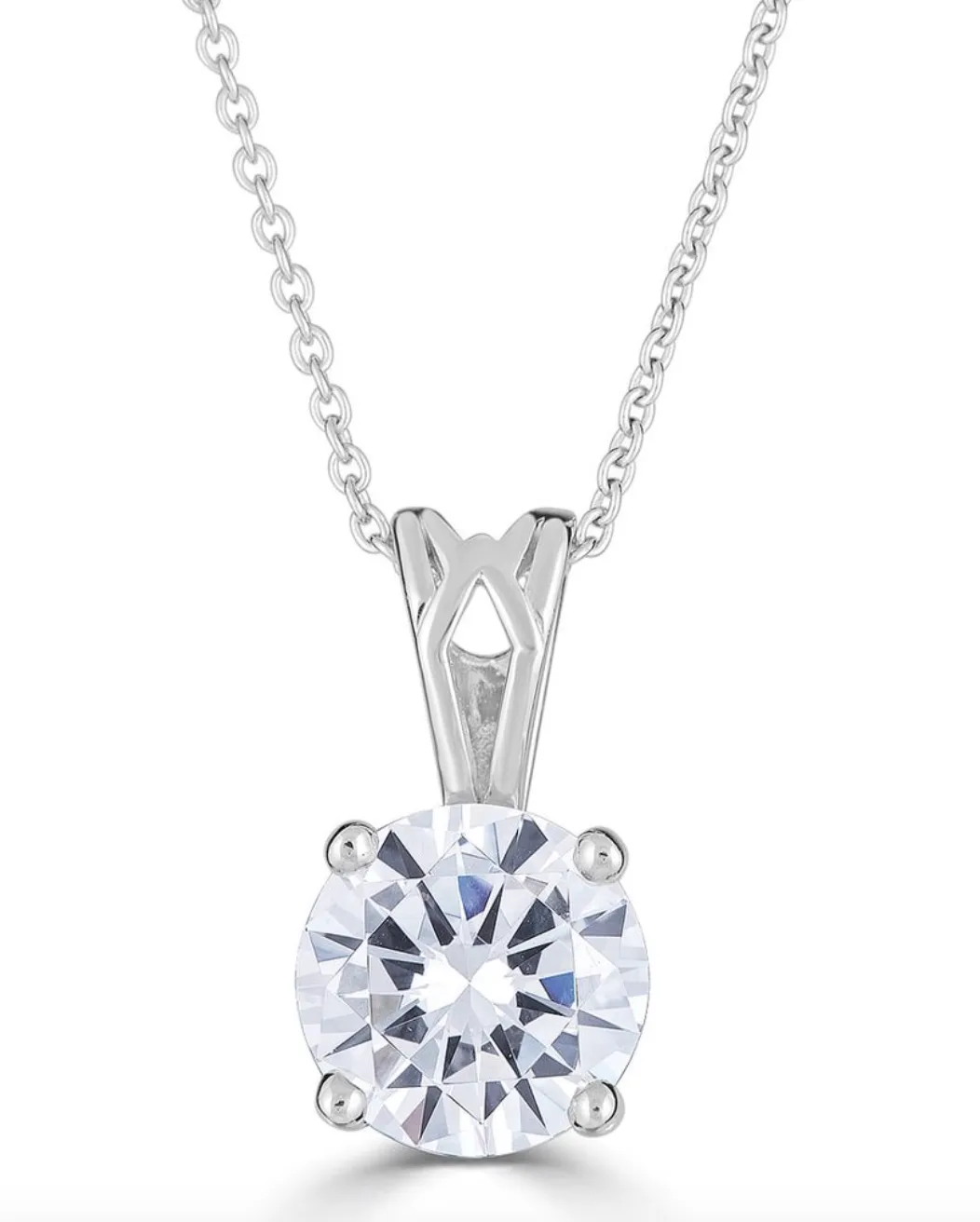 Liz Round 8mm Pendant Necklace- TLP5005