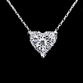 #LoveLVNA | Classic Dainty Heart Diamond Necklace 18kt