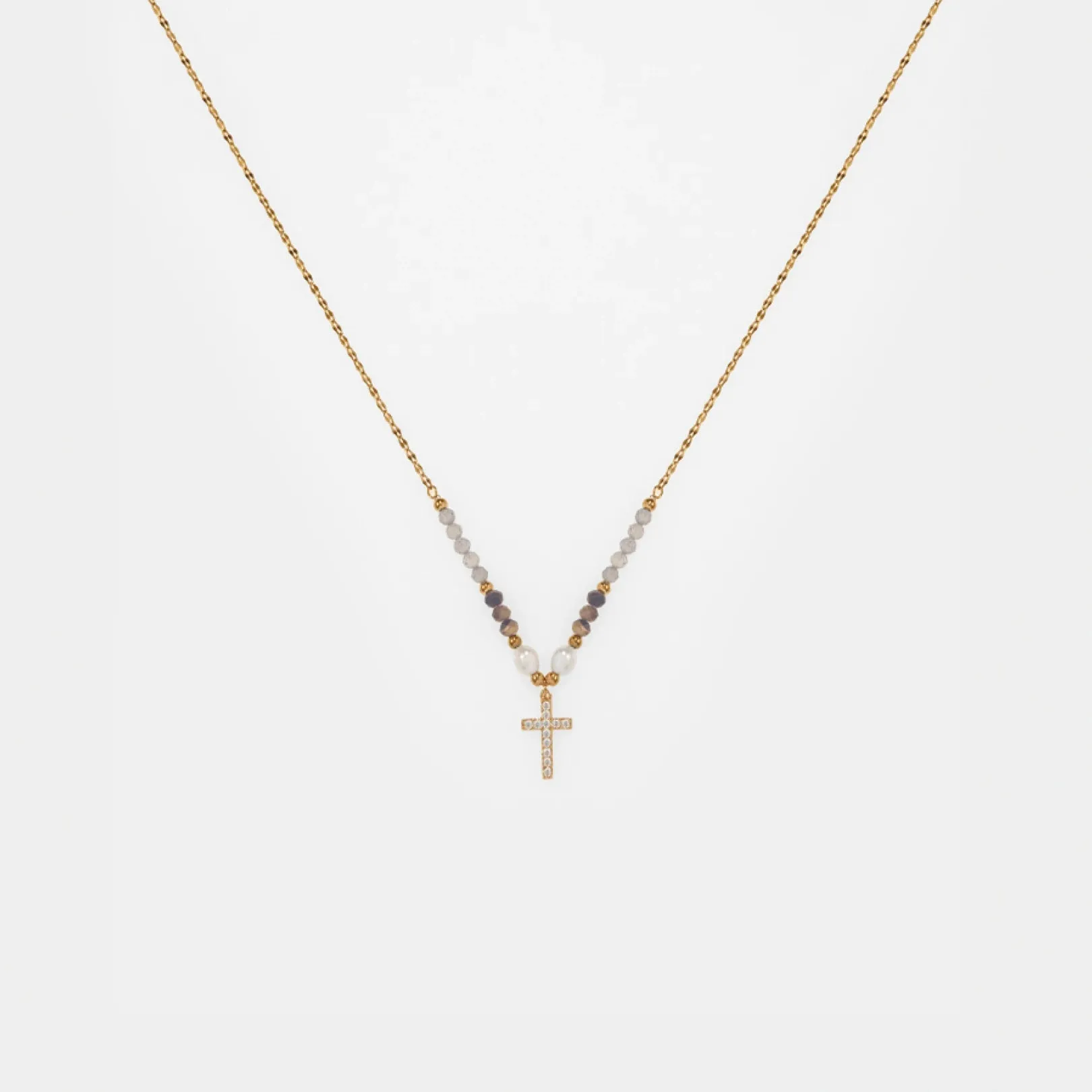 Mini Cross Necklace