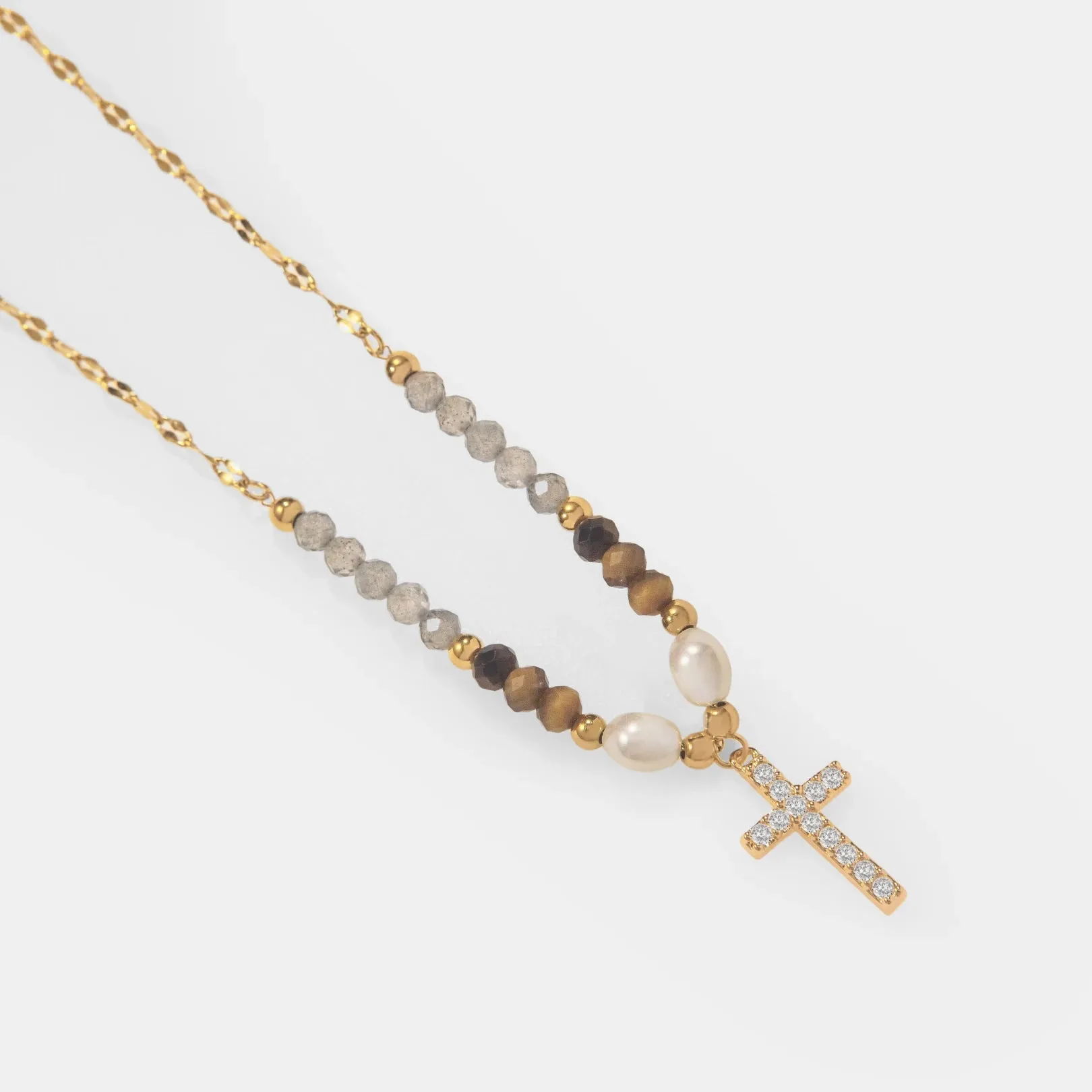 Mini Cross Necklace