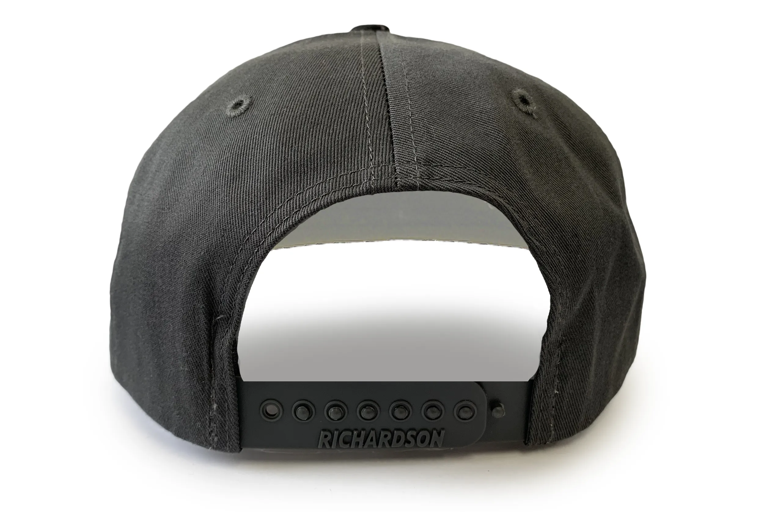 Minnesota Snapback Hat - Grey/Black - Solid Back