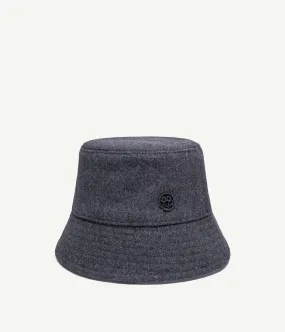 Monogram Embellished Bucket Hat