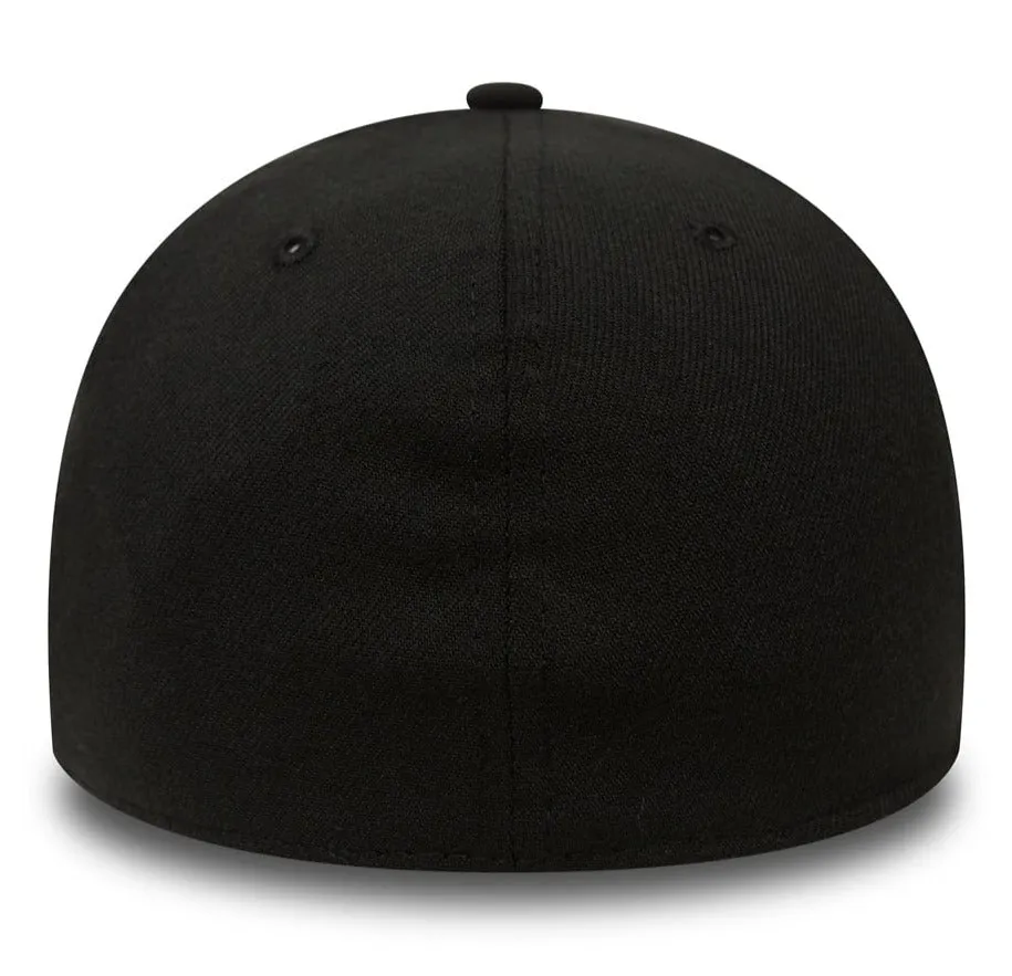 New Era 39Thirty Basic Stretch Fit Black Baseball Cap