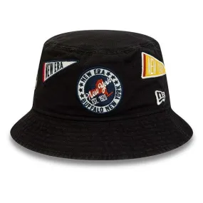 NEW ERA HERITAGE ALL OVER PATCH BUCKET HAT