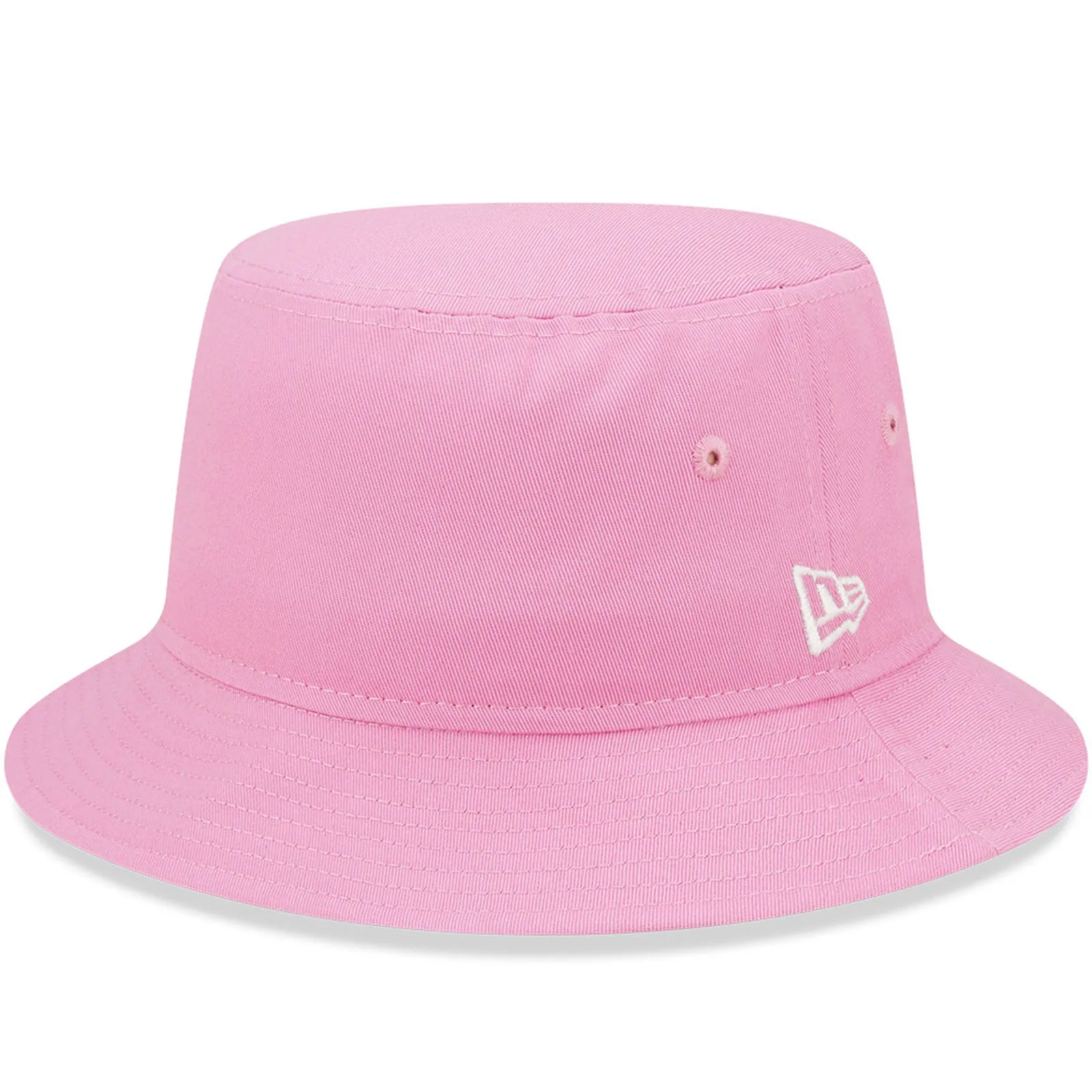 New Era Mens Essential All Round Visor Summer Beach Bucket Hat - Pink