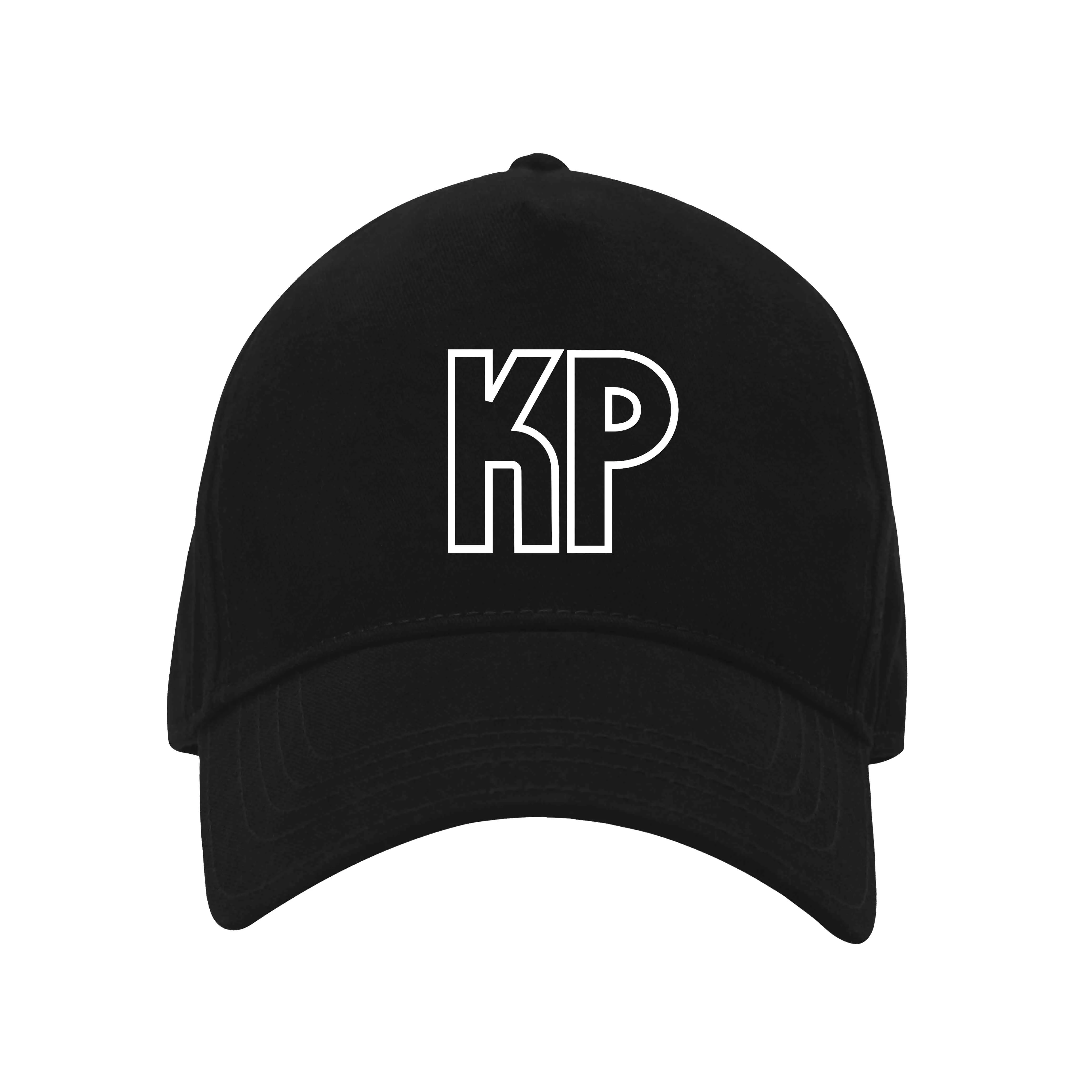 Nutcase Custom Cap with Initial - Black Cap