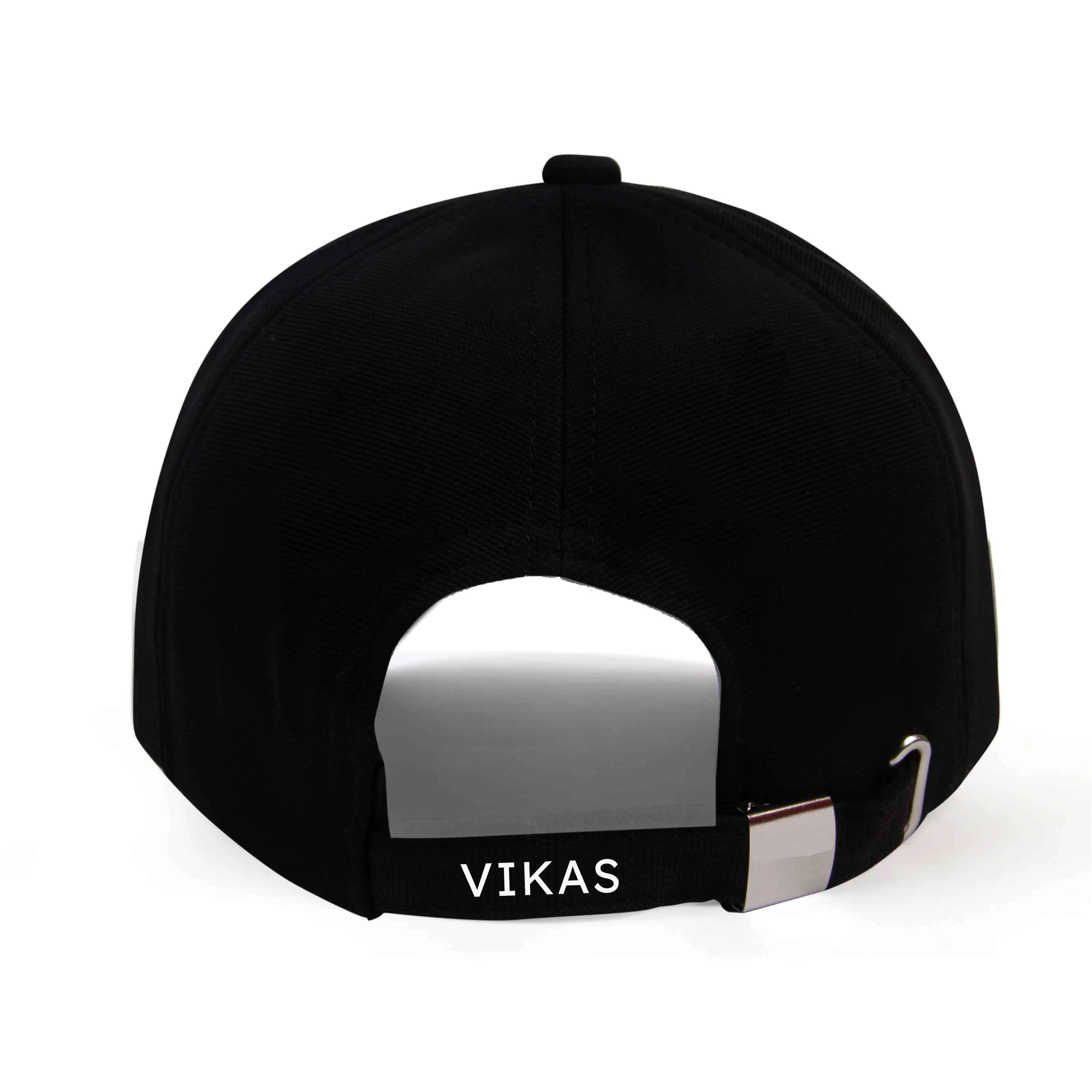 Nutcase Customized Name Cap - Black Cap with Name for Bikers